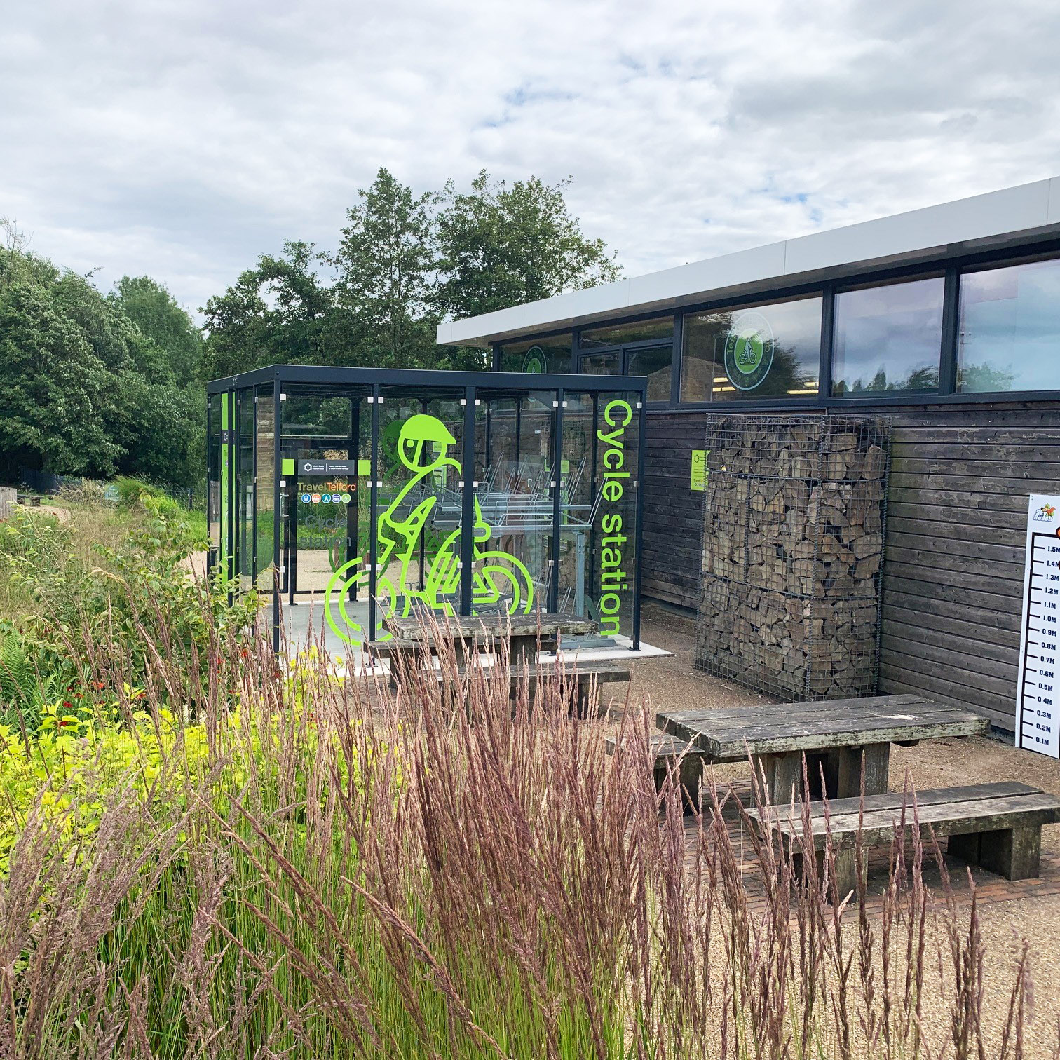 Telford Town Park Cycle Hub